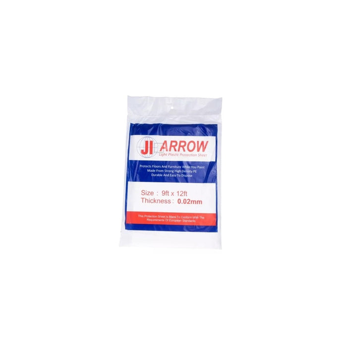 JI Arrow Drop Sheet 9FT X 12FT (0.02MM)