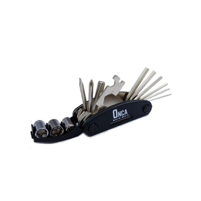 ONCA BRTS-16 Bicycle Repair Tool Kit (16 Pieces)