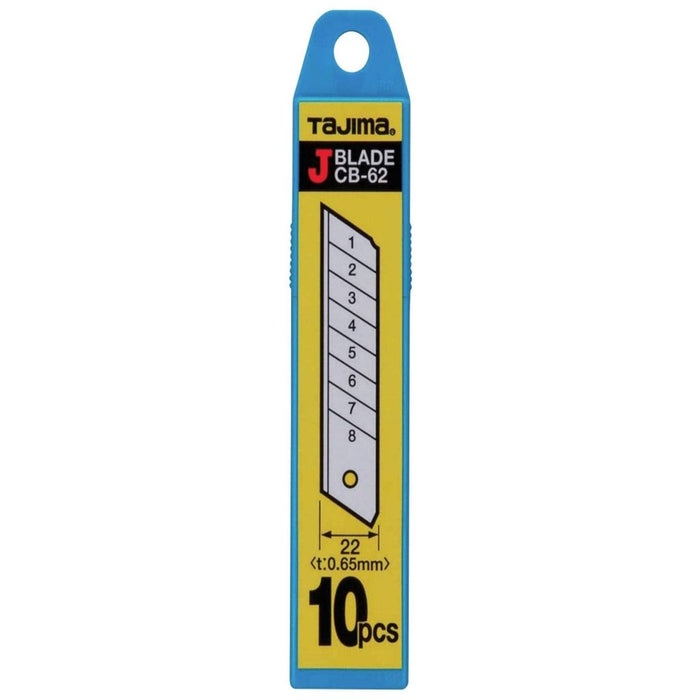 TAJIMA CB-62J Pen Knife Blades 18MM (10 Pieces)