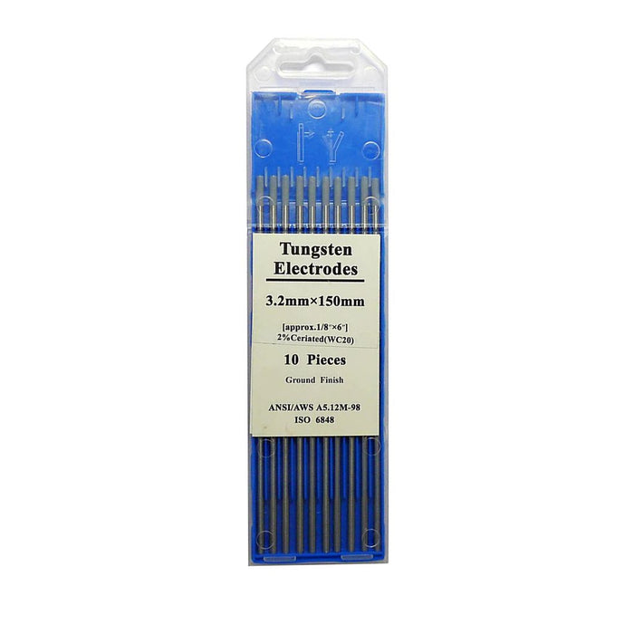 TCH Cerium Tungsten Welding Rod Grey Tip (10 Pieces)