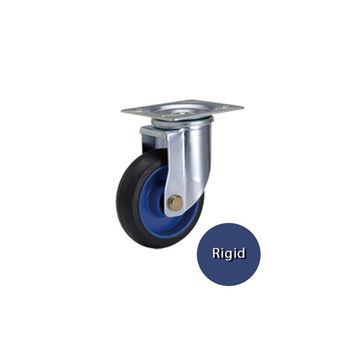 PRESTAR  4" Spare Trolley Wheel Castors (Rigid, Swivel)