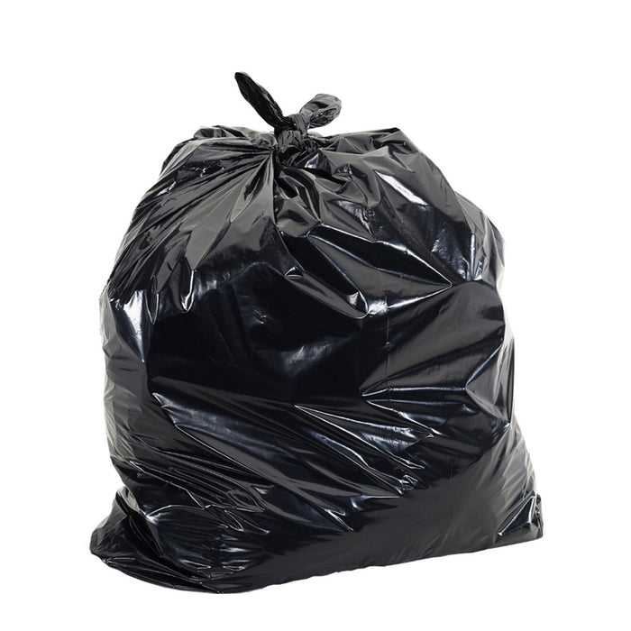 Black Rubbish Trash Bag