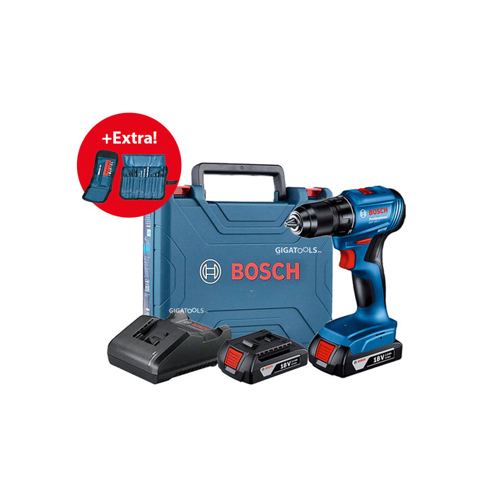 BOSCH GSR 185-LI 18V Brushless Drill Driver Kit (2.0AH)