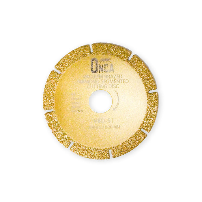 ONCA VBD-S1 Vacuum Brazed Diamond Disc (100X1.2X20MM)