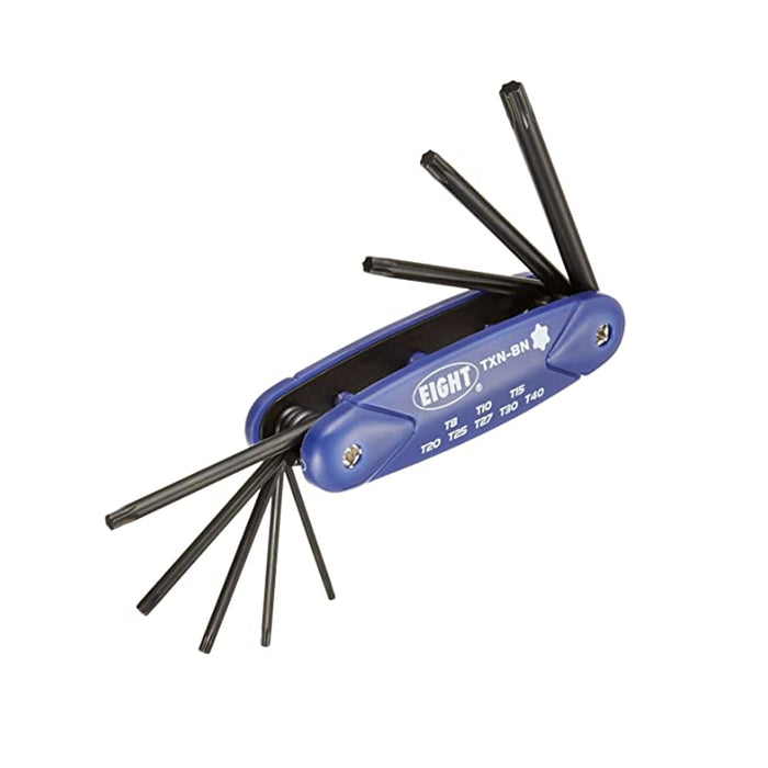 EIGHT TXN-8N Torx Allen Key Set (T8-T40)
