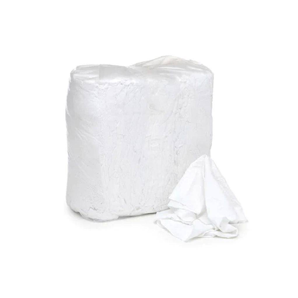 TCH WHITE Unsewn Cloth Rags (20KG) — Teck Cheong Hardware Pte Ltd