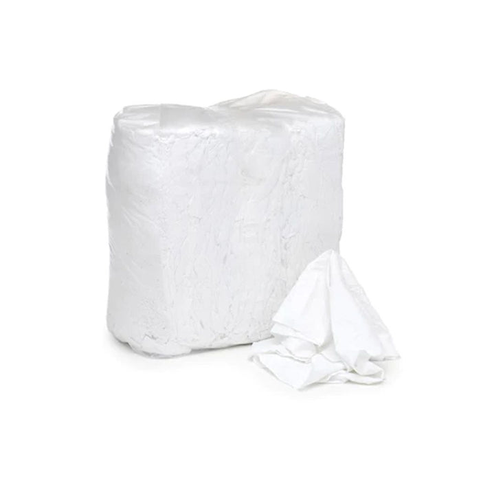 TCH WHITE Unsewn Cloth Rags (20KG)