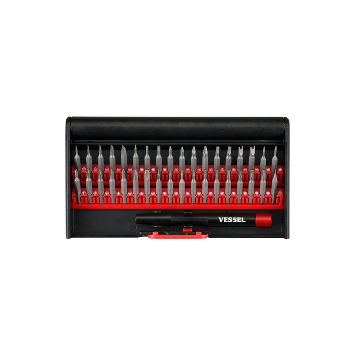 VESSEL 9836 Precision Screwdriver Bit Set (36 Pieces)