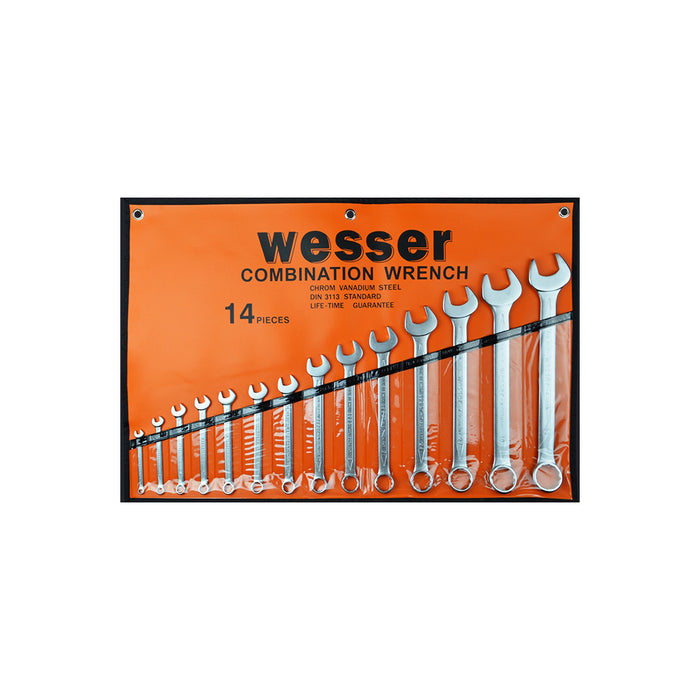 WESSER Spanner Set 8-24MM (14 Pieces)